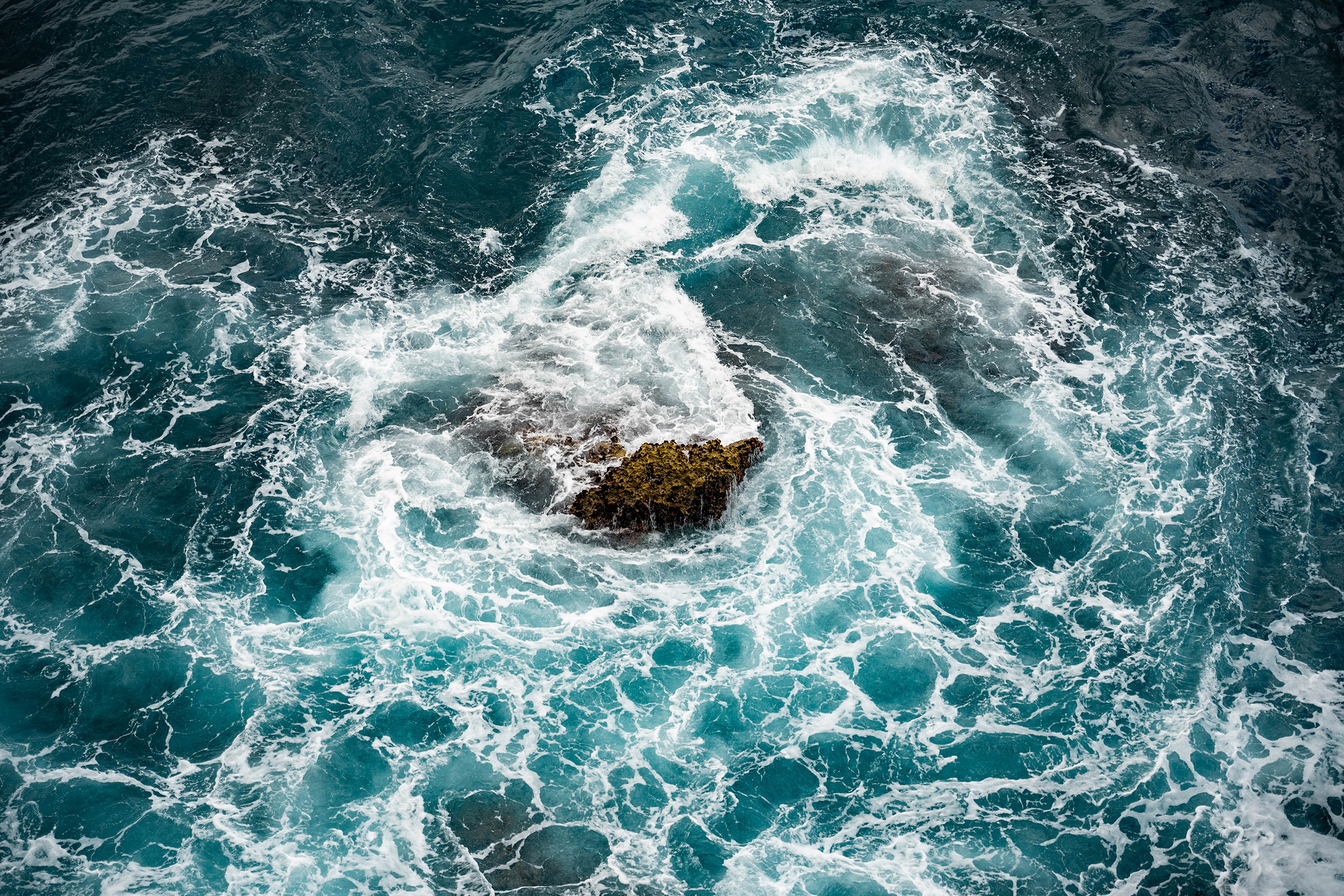 Photo de l'océan et de vagues